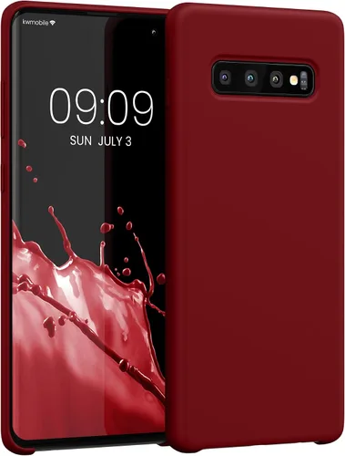 Vista 143 de kwmobile Funda compatible con Samsung Galaxy S9 - Funda de silicona TPU con acabado suave - Blue Reef