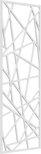 Vista 11 de Conway Paneles de pared decorativos de madera con calado, 9 3/8 pulgadas de ancho x 24 3/8 pulgadas de alto x 1/4 de alto, aliso