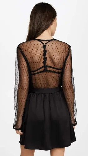 Vista 3 de Flora Nikrooz Pareo Showstopper para mujer Negro