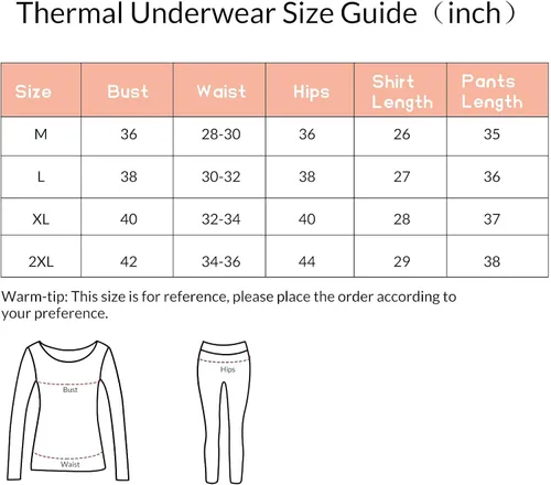 Vista 6 de American Trends Conjunto de ropa interior térmica para mujer, ropa interior larga con forro polar, parte superior e inferior, conjuntos térmicos