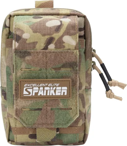 Vista 14 de EXCELLENT ELITE SPANKER Tactical EDC Pouch Molle Utility Pouches Phone Holster Pouch Waist Bag Tool Pouch for Molle Accesssories
