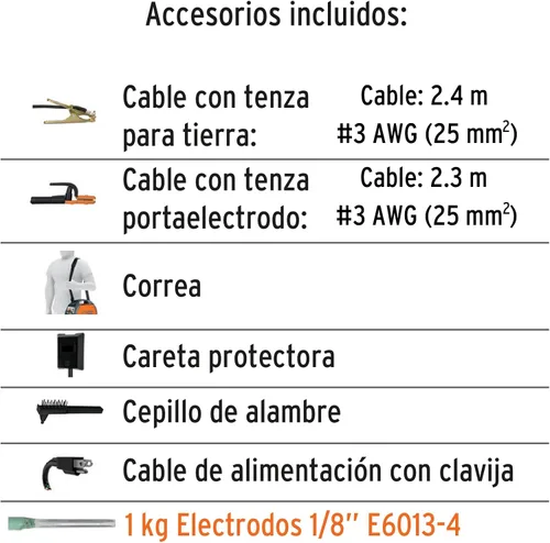 Vista 5 de Soldadura invertida, 200 A, 220 V