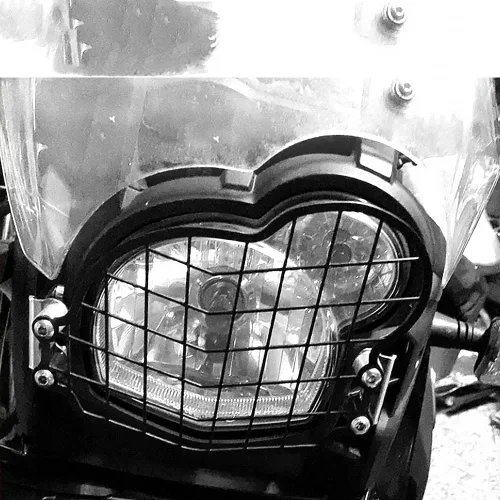 Vista 5 de Protector de faros delanteros, accesorios para protector de faros delanteros, cubierta de rejilla para BMW para G650GS para G650 para G 650 GS