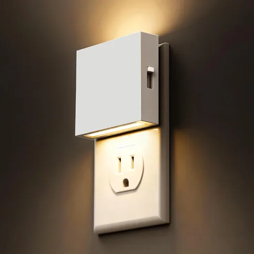 Vista 10 de L LOHAS LED - Luces nocturnas enchufables a la pared, [paquete de 2] luz nocturna enchufable con sensor de crepúsculo a amanecer, 3CCT