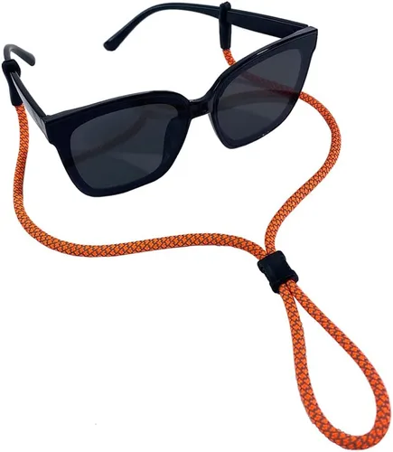 Vista 4 de Decker Eyewear Retainer Universal Fit Eyeglasses Lanyard 3PCS Reflective Glasses Strap One Size Fits Most Adjustable Sports Glasses Holder for Men