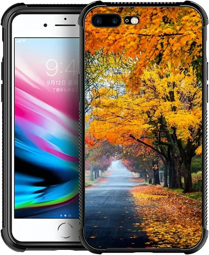 Vista 172 de Compatible con funda para iPhone 6 Plus/6s Plus,Bite Your Teeth Diseño de patrón asombroso, funda trasera dura de PC anti-arañazos y a prueba