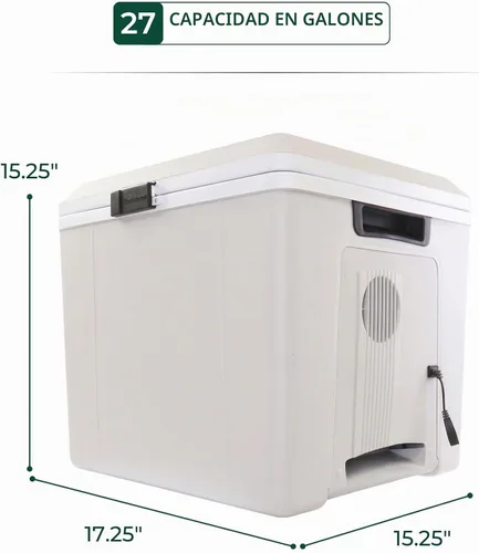 Vista 9 de Refrigerador Voyager Koolatron de 29 qt (cuartos de galón), talla única , gris