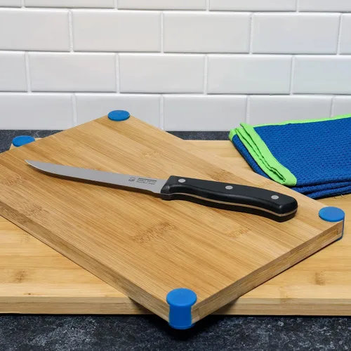 Vista 3 de Chef Craft Select Cuchillo deshuesador, hoja de 6 pulgadas de 11 pulgadas de largo, acero inoxidable/negro