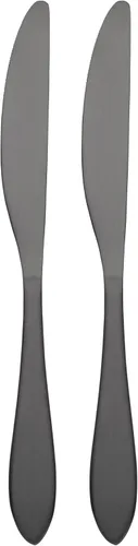 Vista 3 de Cambridge 5017V2HCWA47 Delia Black Satin - Juego de cubiertos de 6 piezas, servicio para 2