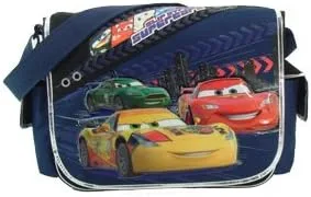 Vista 2 de Disney Cars Messenger BagRace es enCars libro bolsa Juguete
