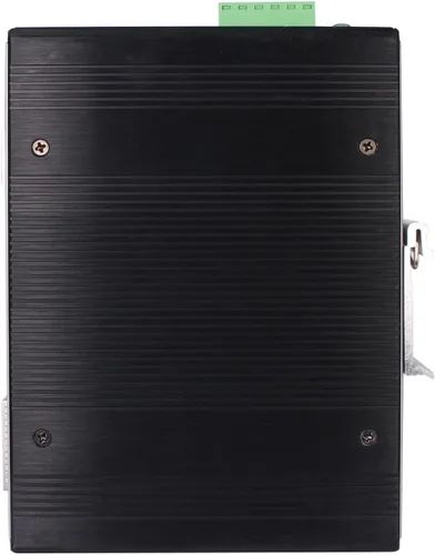 Vista 5 de Tripp Lite Conmutador Ethernet Gigabit PoE+ administrado industrial de 8 puertos de capa 2, puertos RJ45 de 10/100/1000 Mbps, montaje DIN