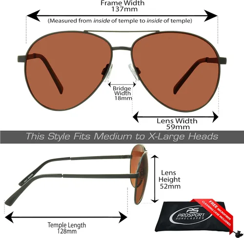 Vista 2 de proSPORT Gafas de sol HD con bloqueadores de luz azul para hombre y mujer
