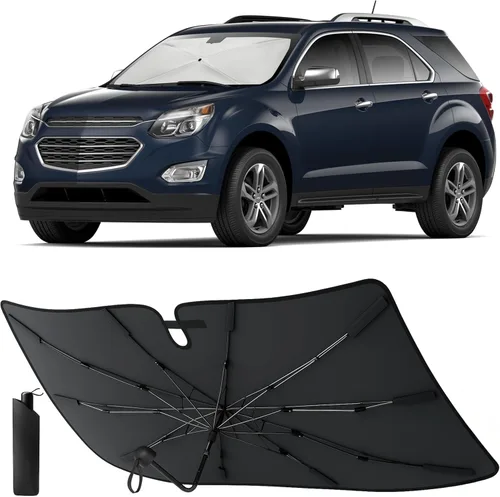 Vista 42 de EcoNour Parasol plegable para parabrisas de Mazda 3 2014-2016 2017 2018, parasol para ventana delantera de automóvil, protección UV, bloqueador
