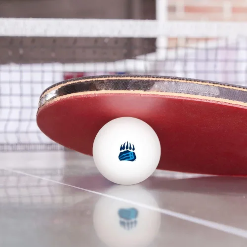 Vista 3 de Bob Jones University - Pelota de ping pong con logotipo secundario, 3 unidades, Multi