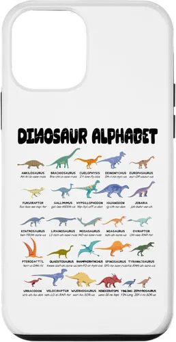 Vista 16 de iPhone 16 Alfabeto de dinosaurio - Tipos de dinosaurios - Estuche de identificación de dinosaurios