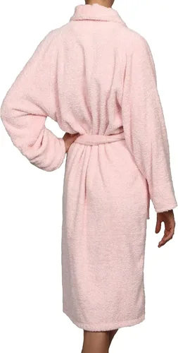 Vista 5 de Cotton Unisex Terry Robe, Soft And Absorbent Robes For Men And Women, Bathroom Accessories