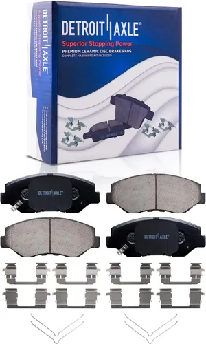 Vista 62 de Detroit Axle - Pastillas de Freno Delantero Izquierdo Reemplazo de Pinza de Disco para Ford Fusion Mazda 6 Lincoln MKZ Mercury Milan 2006-2012