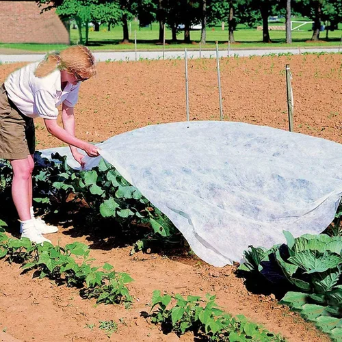 Vista 4 de Alpurple - Cubiertas de invierno para plantas con protección contra la congelación - Cubierta cálida rectangular para protección de plantas, manta