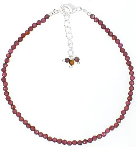 Vista 31 de TGH Pulsera de cuentas naturales con piedras preciosas microfacetadas, joyería para ella, cristales curativos energéticos de piedra natal, cadena
