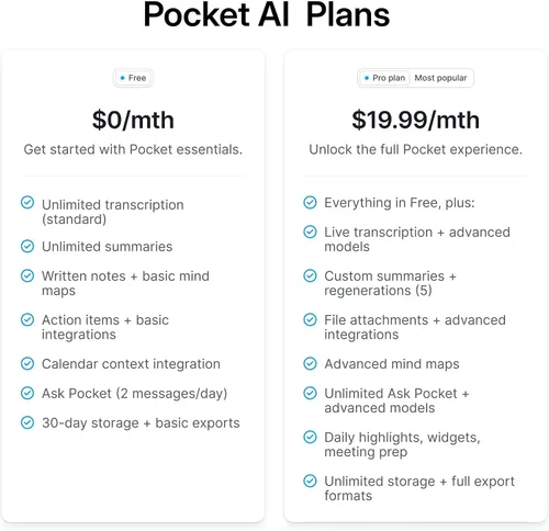 Vista 4 de Pocket AI Azul Sierra + Rosa Bebé