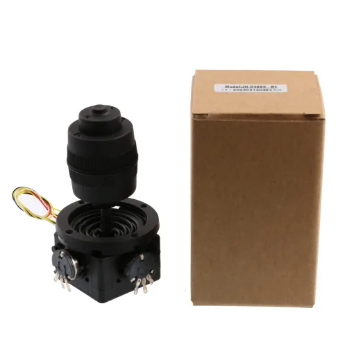 Vista 9 de Joystick Potenciómetro JH-D400X-R1 5K 220 ° ohm 4 ejes 4D Joystick Termistor PTZ sellado