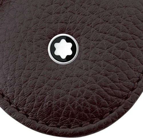 Vista 2 de Montblanc 114476 Meisterstuck - Llavero de piel de grano suave color marrón