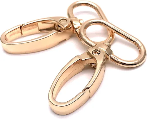 Vista 12 de Cierre giratorio de 1 pulgada Langosta Bronce Antiguo 40pcs Metal Ganchos giratorios duraderos para bolso, mochila, collares de perro, correa