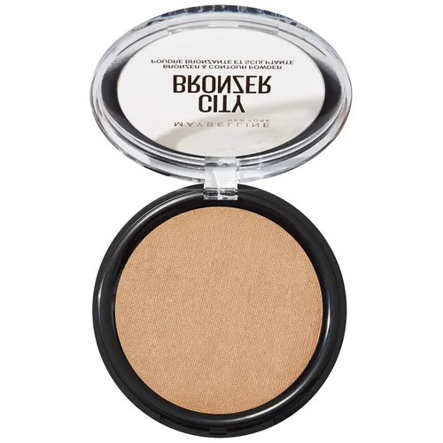 Vista 2 de Maybelline Polvo de maquillaje bronceador New York City, polvo bronceador y de contorno, 200, 0.32 oz.
