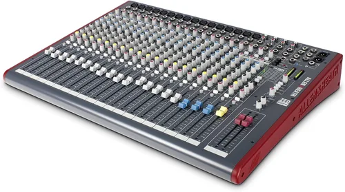 Vista 10 de Allen & Heath ZED-14 mezclador de 14 canales con interfaz USB Mezclador de calidad Touring de 14 canales con E/S USB (AH-ZED-14), gris/rojo