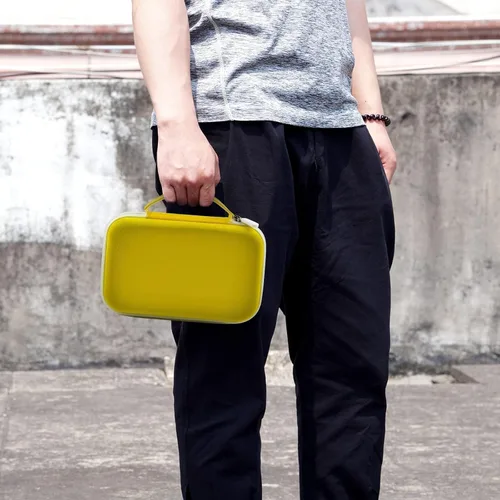 Vista 7 de GWCASE Mini funda de hierro para Oliso M2/M3Pro, bolsa de viaje de costura