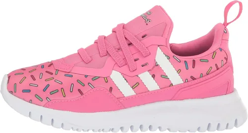 Vista 8 de adidas Originals Tenis Flex unisex para niños Semi Solar RosaBlancoSemi Solar Rosa