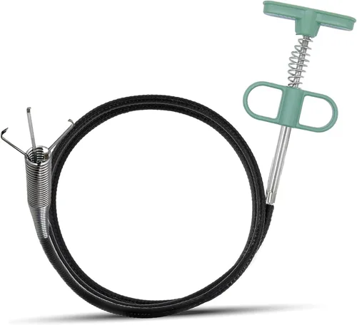 Vista 10 de Removedor de obstrucciones de drenaje de pelo de serpiente de drenaje de 33 pulgadas, herramienta de agarre flexible para recoger garras