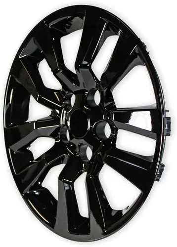 Vista 7 de Juego de 4 ruedas de 16" 10 radios negro brillante para Nissan Altima 2013-2018 - Negro brillante Brillo negro