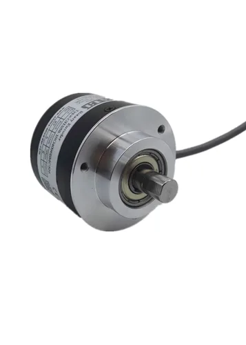 Vista 3 de codificador rotatorio incremental óptico del diámetro 32.8 ft m de 190.3 ft m externo 200ppr, línea conductor 5V