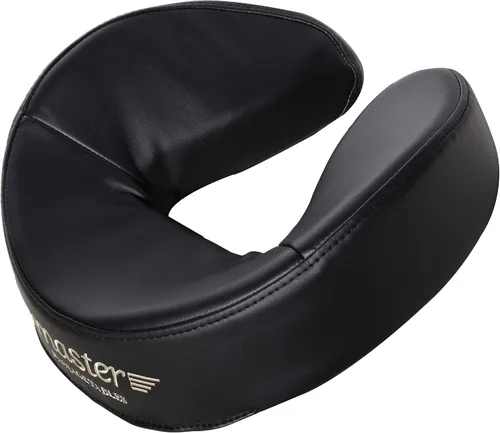 Vista 5 de Master Massage - Cojín de espuma viscoelástica patentado de felpa ultra afelpada, reposacabezas color negro