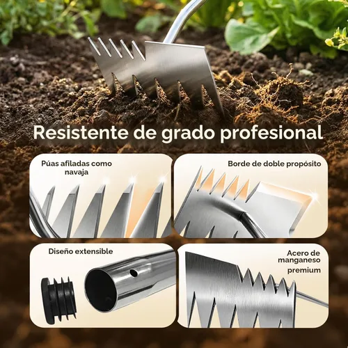 Vista 4 de Herramienta extractora de malezas, herramientas de deshierbe manuales portátiles mejoradas 2026 para jardinería