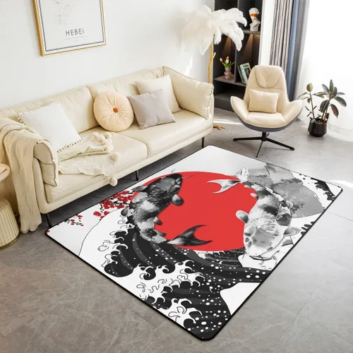 Vista 36 de Erosebridal Alfombras Deportivas de Área para Niños 1.49 m x 1 m, Alfombra Antideslizante de Béisbol, Fútbol, Baloncesto, Alfombra Deportiva