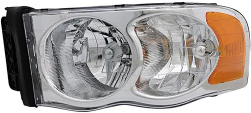 Vista 8 de JP Auto Compatible con Dodge Ram 1500 2500 3500 2002 2003 2004 Juego de lámparas halógenas para el lado del conductor y del pasajero