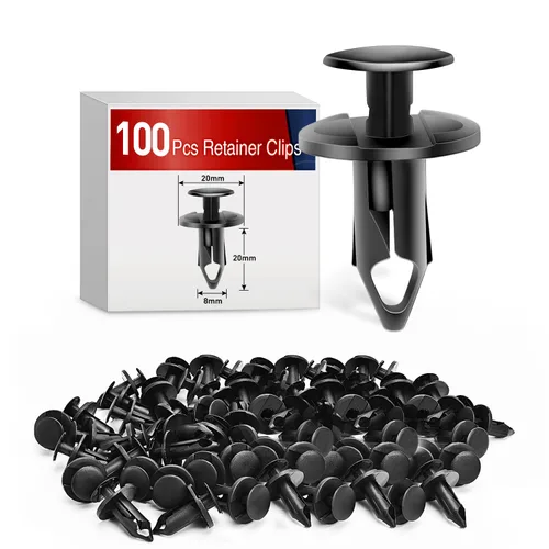 Vista 16 de Nilight Kit de tornillos para matrícula, tornillos de acero inoxidable con tuercas de nailon para sujetar placas delanteras y traseras