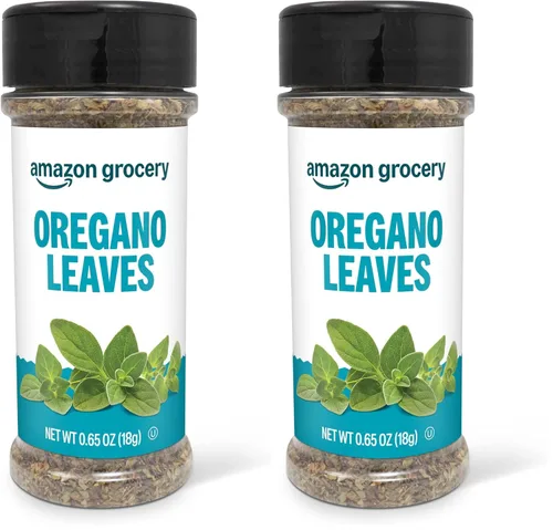 Vista 5 de Amazon Grocery, Hojas de orégano, 0.65 onzas (anteriormente Happy Belly, el embalaje puede variar)