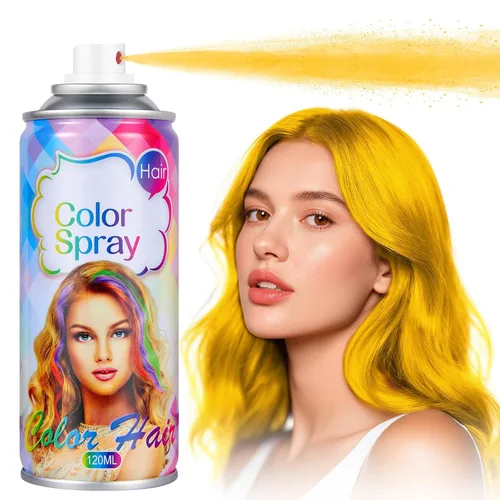 Vista 28 de Spray de color rojo para el cabello temporal para niños, mujeres y hombres