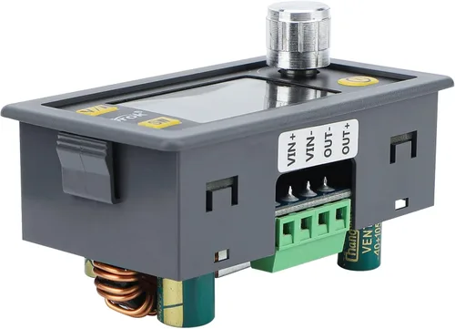 Vista 7 de DROK Buck Boost Convertidor, DC 5.0-30V a 0.6-30V 4A 35W Regulador de voltaje ajustable Pantalla LCD 6V 9V 12V 24V módulo de fuente de alimentación