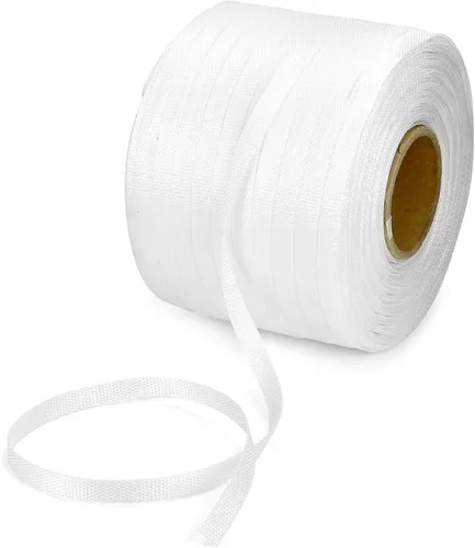 Vista 7 de QWORK Rollo de Correa de Cuerda Tejida de 1/2" x 1500', Rollo de Correa de Cuerda Trenzada de Polietileno Resistente, Resistencia de Rotura de 1300