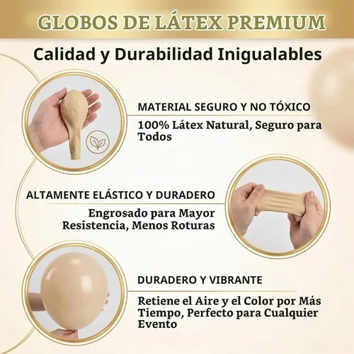 Vista 5 de HIINS - Juego de 2 columnas de globos de oro negro de 10 pulgadas con base y poste, decoración de fondo para fiesta