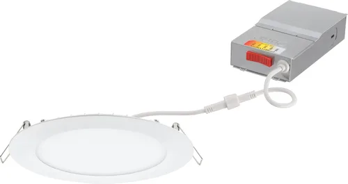 Vista 18 de Juno WF4 SWW5 90CRI ORB M6 Luz descendente de oblea LED redonda, 120 voltios, temperatura de color conmutable 2700K/3000K/3500K/4000K/5000K Bronce