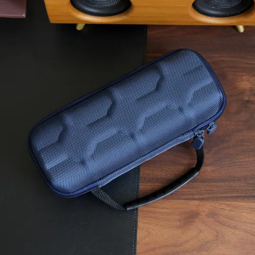 Vista 5 de Caja organizadora de relojes duros para hombres o mujeres, funda de viaje para 3 relojes, soporte portátil para relojes de pulsera y relojes