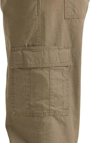 Vista 4 de Wrangler Authentics - Pantalón cargo de pierna recta y ajuste holgado para hombre