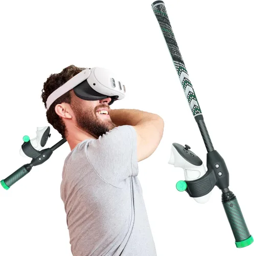 Vista 13 de DeadEyeVR - DriVR Golf Club for Quest - Realistic VR Golf Simulator Handle - Weighted VR Golf Club Grip for Enhanced Play (DriVR Apex)