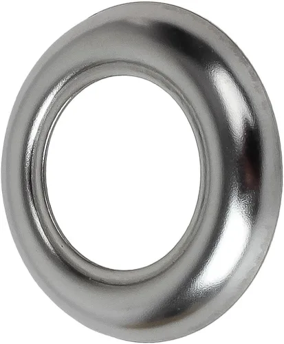 Vista 3 de Partsam Bisel de anillo redondo de acero inoxidable de 3/4 pulgadas para luces de marcador de acento de 3/4 pulgadas y todas las luces redondas
