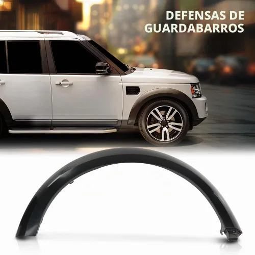 Vista 9 de G-PLUS Moldura de arco de rueda delantera derecha compatible con LR3 / Discovery 3 2005-2009, compatible con LR4 / Discovery 4 2010-2016 LR010631